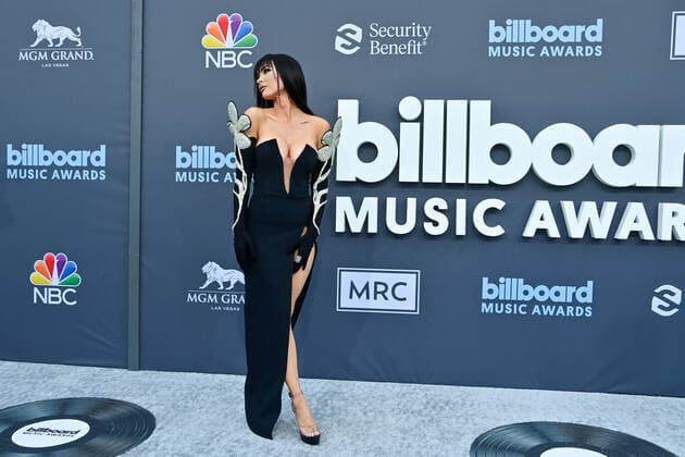 Megan Fox attends the annual Billboard Music Awards held at the MGM Grand Garden Arena in Las Vegas, Nevada on May 15, 2022.  LAV202205150293 JIMxRUYMEN