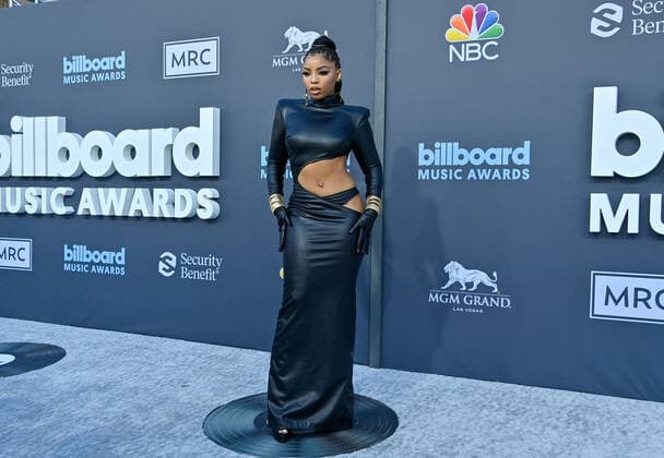 Chloe Bailey attends the annual Billboard Music Awards held at the MGM Grand Garden Arena in Las Vegas, Nevada on May 15, 2022.  LAV202205150313 JIMxRUYMEN