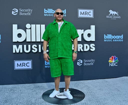 Fat Joe attends the annual Billboard Music Awards held at the MGM Grand Garden Arena in Las Vegas, Nevada on May 15, 2022.  LAV202205150419 JIMxRUYMEN