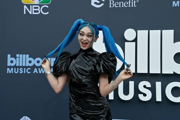 AleXa attends the annual Billboard Music Awards held at the MGM Grand Garden Arena in Las Vegas, Nevada on May 15, 2022.  LAV202205150541 JIMxRUYMEN