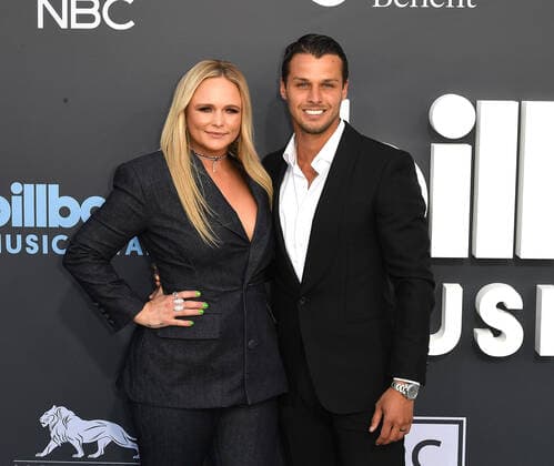 May 15, 2022, Las Vegas, NV, USA: Miranda Lambert and Brendan McLoughlin attends the 2022 Billboard Music Awards at MGM Grand Garden Arena on May 15, 2022 in Las Vegas, Nevada. Las Vegas USA - ZUMAs181 20220515_zea_s181_085 Copyright: xImagespacex
