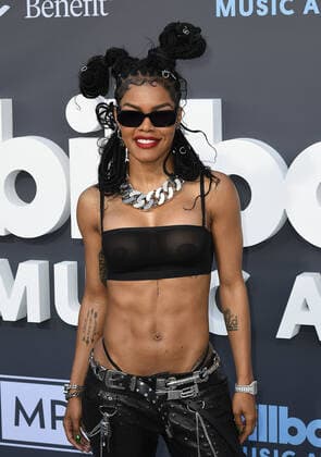 May 15, 2022, Las Vegas, NV, USA: Teyana Taylor attends the 2022 Billboard Music Awards at MGM Grand Garden Arena on May 15, 2022 in Las Vegas, Nevada. Las Vegas USA - ZUMAs181 20220515_zea_s181_203 Copyright: xImagespacex