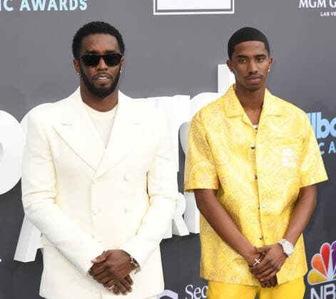 May 15, 2022, Las Vegas, NV, USA: Diddy aka Sean Combs and son Christian Combs attend the 2022 Billboard Music Awards at MGM Grand Garden Arena on May 15, 2022 in Las Vegas, Nevada. Las Vegas USA - ZUMAs181 20220515_zea_s181_241 Copyright: xImagespacex