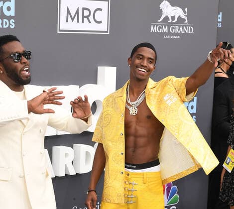 May 15, 2022, Las Vegas, NV, USA: Diddy aka Sean Combs and son Christian Combs attend the 2022 Billboard Music Awards at MGM Grand Garden Arena on May 15, 2022 in Las Vegas, Nevada. Las Vegas USA - ZUMAs181 20220515_zea_s181_243 Copyright: xImagespacex