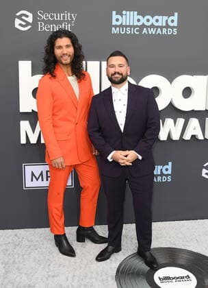 May 15, 2022, Las Vegas, NV, USA: Dan + Shay - Dan Smyers and Shay Mooney attend the 2022 Billboard Music Awards at MGM Grand Garden Arena on May 15, 2022 in Las Vegas, Nevada. Las Vegas USA - ZUMAs181 20220515_zea_s181_250 Copyright: xImagespacex