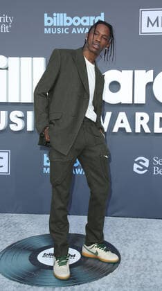 16 May 2022 - Las Vegas, NV - Travis Scott. 2022 Billboard Music Awards Red Carpet Arrivals. Photo Credit: MJT AdMedia 280177 2022-05-15 NV Las Vegas Etats-Unis  Copyright: xAdMediax STAR_280177_012