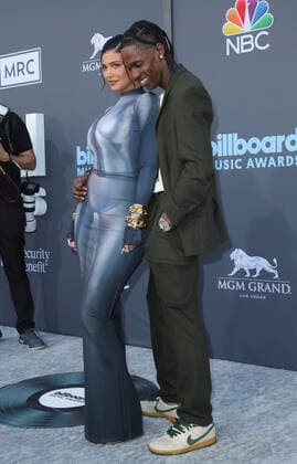 16 May 2022 - Las Vegas, NV - Kylie Jenner, Travis Scott. 2022 Billboard Music Awards Red Carpet Arrivals. Photo Credit: MJT AdMedia 280177 2022-05-15 NV Las Vegas Etats-Unis  Copyright: xAdMediax STAR_280177_062