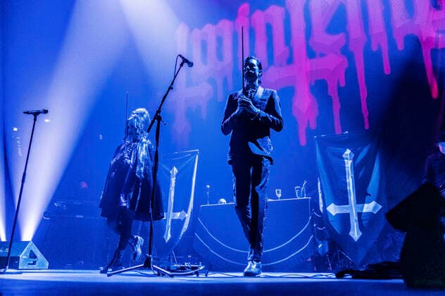 Alexandra James and Zachary James from Twin Temple live at ZAG Arena Hannover, 15 05 2022 Foto:xC.xSpeidelx xFuturexImage