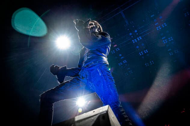 Tobias Forge of Ghost live at a concert of the Imperator Europe Tour at ZAG Arena Hannover, 15 05 2022 Foto:xC.xSpeidelx xFuturexImage