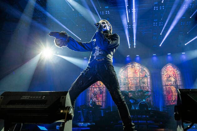 Tobias Forge of Ghost live at a concert of the Imperator Europe Tour at ZAG Arena Hannover, 15 05 2022 Foto:xC.xSpeidelx xFuturexImage