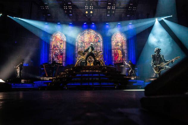 Tobias Forge and Nameless Ghouls from Ghost live at a concert of the Imperator Europe Tour at ZAG Arena Hannover, 15 05 2022 Foto:xC.xSpeidelx xFuturexImage