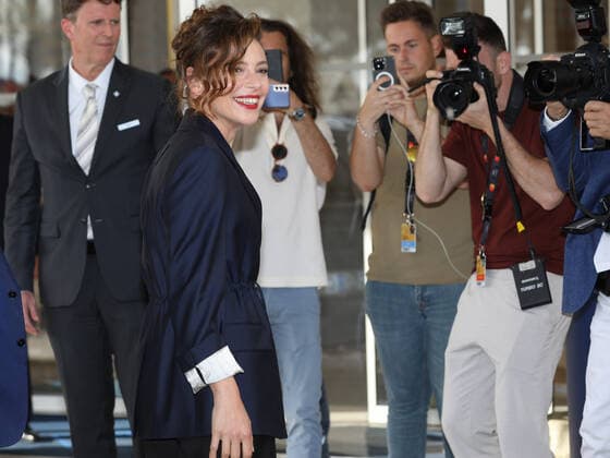 May 17, 2022, Cannes, Cote d Azur, France: Italian actress and jury member JASMINE TRINCA attends the Jury Dinner ahead of the 75th annual Cannes Film Festival Cannes France - ZUMAc179 20220517_zep_c179_009 Copyright: xMickaelxChavetx
