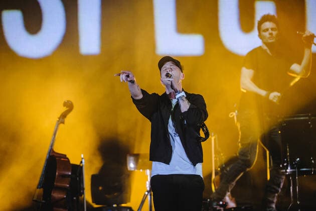 OneRepublic live in Z?rich, Switzerland Zurich, Switzerland. 16th, May 2022. The American band OneRepublic performs a live concert at Hallenstadion in Z?rich. Here singer and musician Ryan Tedder is seen live on stage. Z?rich Switzerland  Copyright: xGonzalesxPhoto TilmanxJentzschx