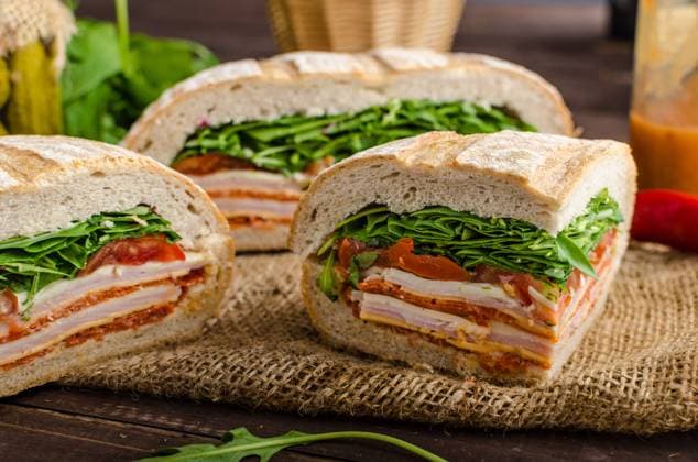 Italian Pressed Sandwich - full of tasty. Italian ham and cheese, spinach, homemade chips side dish , 22987552.jpg, sandwich, panini, cheese, grilled, pressed, toasted, toast, bread, food, hot, meal, snack, lunch, ham, breakfast, healthy, tuna, dinner, melted, vegetable, white, sliced, jaffle, cooked, horizontal, green, toastie, plate, tomato, macro, fresh, gourmet, cut, italian, freshness, background, cheddar, grill, drink, salad, pannini, chips, home chips, pressed, full, bread, italian bread, italian ham, rustic, bio,