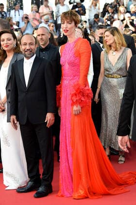 75th Cannes film festival 2022, Red carpet for the Opening Ceremony and ˜Coupez™ (Final cut) film premiere Pictured: Rebecca Hall, Asghar Faradi  Copyright: xAlbertoxTerenghi Cannesx2022x xix xVenezia2020x