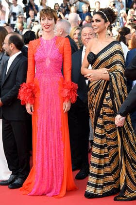 75th Cannes film festival 2022, Red carpet for the Opening Ceremony and ˜Coupez™ (Final cut) film premiere Pictured: Rebecca Hall, Deepika Padukone  Copyright: xAlbertoxTerenghi Cannesx2022x xix xVenezia2020x