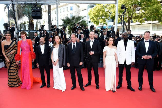 75th Cannes film festival 2022, Red carpet for the Opening Ceremony and ˜Coupez™ (Final cut) film premiere Pictured: Vincent Lindon, Rebecca Hall, Jasmine Trinca, Deepika Padukone, Noomi Rapace, Jeff Nichols, Joachim Trier, Ladj Ly, Asghar Fahradi  Copyright: xAlbertoxTerenghi Cannesx2022x xix xVenezia2020x