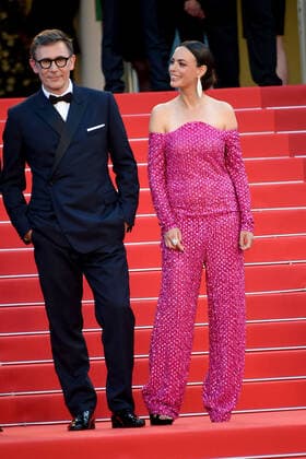 75th Cannes film festival 2022, Red carpet for the Opening Ceremony and ˜Coupez™ (Final cut) film premiere Pictured: Michel Hazanavicius, Berenice Bejo  Copyright: xAlbertoxTerenghi Cannesx2022x xix xVenezia2020x