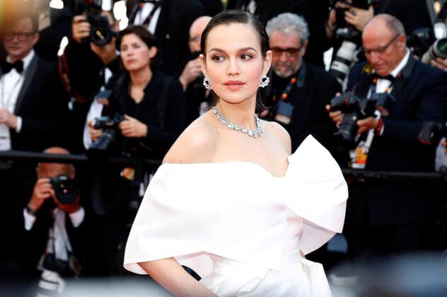 Emilia Schüle at the Opening Ceremony with the premiere of the feature film Coupez Final Cut at the Festival de Cannes 2022 75 Cannes International Film Festival at the Palais des Festivals Cannes, 17 05 2022. Foto:xS.xGabschx xFuturexImage