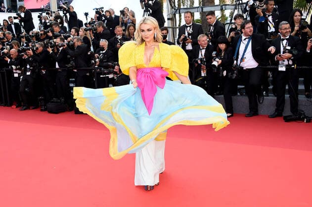 75th Cannes film festival 2022, Red carpet for the Opening Ceremony and ˜Coupez™ (Final cut) film premiere Pictured: Tallia Storm  Copyright: xAlbertoxTerenghi Cannesx2022x xix xVenezia2020x