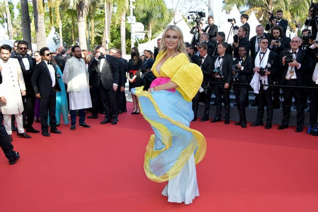 75th Cannes Film Festival 2022, Red Carpet Opening Ceremony and film Coupez. Pictured Tallia Storm  Copyright: xSimonexComix xipa-agency.netx xVeneziax2020x
