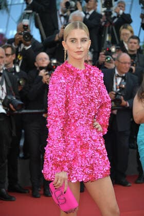 75th Cannes Film Festival 2022, Red Carpet Opening Ceremony and film Coupez. Pictured Caroline Daur  Copyright: xSimonexComix xipa-agency.netx xVeneziax2020x