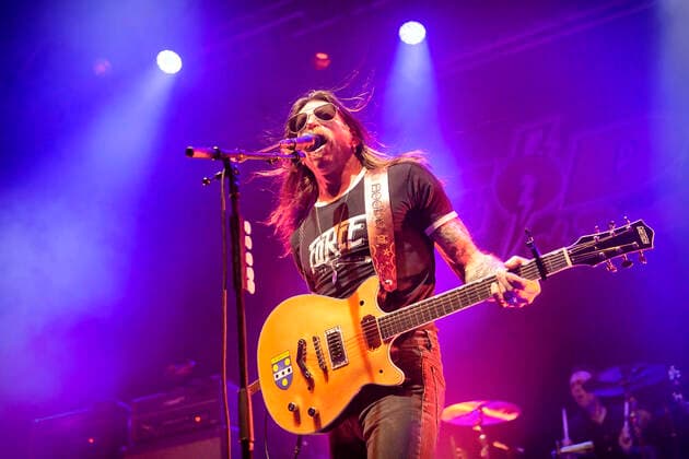 Eagles of Death Metal Oslo, Norway. 16th, May 2022. The American rock band Eagles of Death Metal performs a live concert at Sentrum Scene in Oslo. Here singer, songwriter and musician Jesse Hughes is seen live on stage. Oslo Norway Sentrum Scene  Copyright: xGonzalesxPhoto TerjexDokkenx