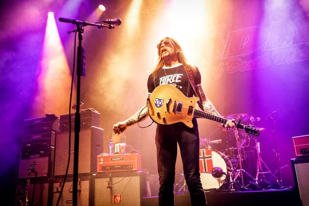Eagles of Death Metal Oslo, Norway. 16th, May 2022. The American rock band Eagles of Death Metal performs a live concert at Sentrum Scene in Oslo. Here singer, songwriter and musician Jesse Hughes is seen live on stage. Oslo Norway Sentrum Scene  Copyright: xGonzalesxPhoto TerjexDokkenx