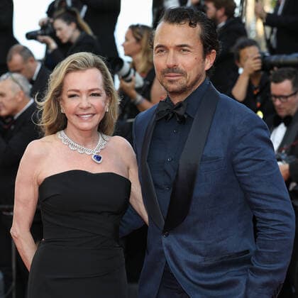 May 18, 2022, Cannes, Cote d Azur, France: CAROLINE SCHEUFELE and WILLIAM ABADIE attend the Final Cut screening and Opening Ceremony during 75th annual Cannes Film Festival Cannes France - ZUMAc179 20220518_zep_c179_111 Copyright: xMickaelxChavetx