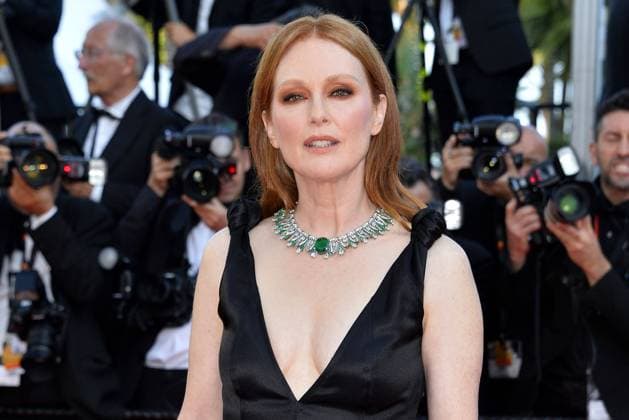 Julianne Moore at the Opening of the 75 Cannes Film Festival 2022 with the premiere of the movie Coupez on 17 05 2022 in Cannes 75 Cannes Film Festival 2022 Opening Coupez Premiere