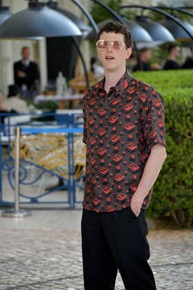 Cannes 2022 - 75Â° Festival Internazionale del cinema, Gli arrivi al Martinez hotel. Nella foto Finnegan Oldfield  Copyright: xManuelexMangiarottix xipa-agencyx xVenezia2020x