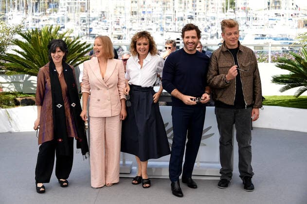75th Cannes film festival 2022, Photocall ˜Un Certain regard™ jury . Pictured: Valeria Golino, Johanna Kulig, Debra Granik, Benjamin, Biolay, Edgar Ramirez  Copyright: xAlbertoxTerenghi Cannesx2022x xix xVenezia2020x