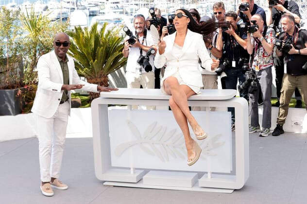 Lucien Jean Baptiste and Rossy de Palma at the CamÃ ra d Or Jury Photocall at the Festival de Cannes 2022 75 Cannes International Film Festival at the Palais des Festivals Cannes, 18 05 2022. Foto:xS.xGabschx xFuturexImage