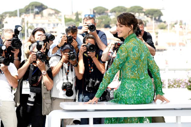 Berenice Bejo at the photocall for the feature film Coupez Final Cut at the Festival de Cannes 2022 75 Cannes International Film Festival at the Palais des Festivals Cannes, 18 05 2022. Foto:xD.xBedrosianx xFuturexImage