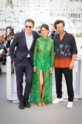 IPP Photo Daniele Cifala™ Cannes 18 05 2022 Final Cut Coupez Photocall The 75th Annual Cannes Film Festival in the photo Michel Hazanavicius, Romain Duris, Berenice Bejo Italy Photo Press World Copyright  0