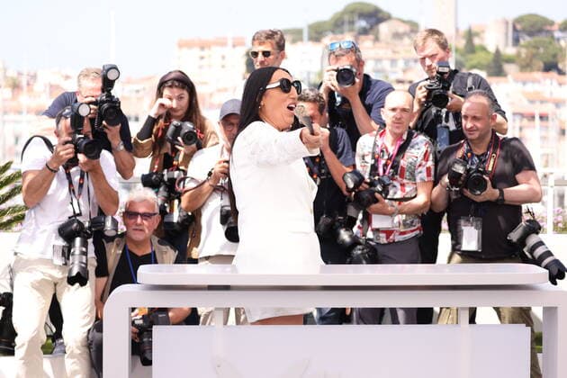 75eme Festival International du Film de Cannes. Photocall du jury Camera d or 75th International Cannes Film Festival. Photocall with Camera d or jury members 280282 0000-00-00 Cannes France de Palma, Rossy  Copyright: xTerencexBaelenx STAR_280282_015