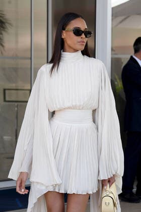 Cannes 2022 - 75Â° Festival Internazionale del cinema, Gli arrivi al Martinez hotel. Nella foto Cindy Bruna  Copyright: xManuelexMangiarottix xipa-agencyx xVenezia2020x