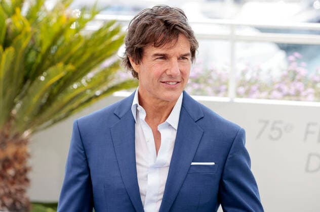 Tom Cruise at the photocall for the feature film Top Gun Maverick at the Festival de Cannes 2022 75 Cannes International Film Festival at the Palais des Festivals Cannes, 18 05 2022 Foto:xS.xGabschx xFuturexImage