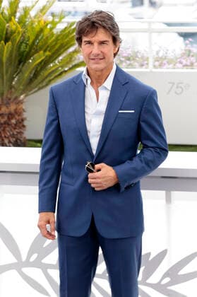 Tom Cruise at the photocall for the feature film Top Gun Maverick at the Festival de Cannes 2022 75 Cannes International Film Festival at the Palais des Festivals Cannes, 18 05 2022 Foto:xS.xGabschx xFuturexImage