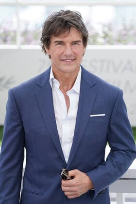 Tom Cruise CELEBRITES : 75Ã me Festival de Cannes - Photocall du film Â« Maverick Â» - 18 05 2022 NorbertScanella Panoramic 