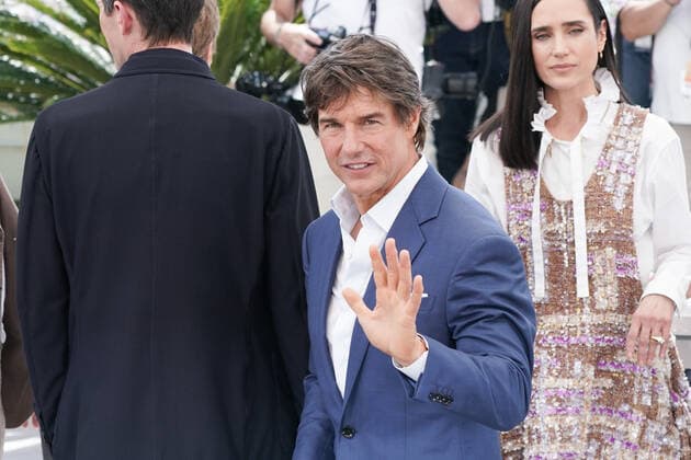 Tom Cruise CELEBRITES : 75Ã me Festival de Cannes - Photocall du film Â« Maverick Â» - 18 05 2022 NorbertScanella Panoramic 