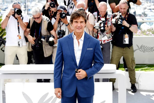 Cannes 2022 - 75Â° Festival Internazionale del cinema, Photocall del film Top Gun: Maverick . Nella foto Tom Cruise  Copyright: xAlbertoxTerenghix xipa-agency.nex xVenezia2020x