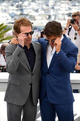 Cannes 2022 - 75Â° Festival Internazionale del cinema, Photocall del film Top Gun: Maverick . Nella foto Tom Cruise e Jennifer Connelly  Copyright: xAlbertoxTerenghix xipa-agency.nex xVenezia2020x