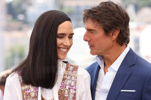 75eme Festival International du Film de Cannes. Photocall du film Top Gun: Maverick . 75th International Cannes Film festival. Photocall with Top Gun: Maverick movie cast 280306 0000-00-00 Cannes France Cruise, Tom; Connelly, Jennifer  Copyright: xTerencexBaelenx STAR_280306_028