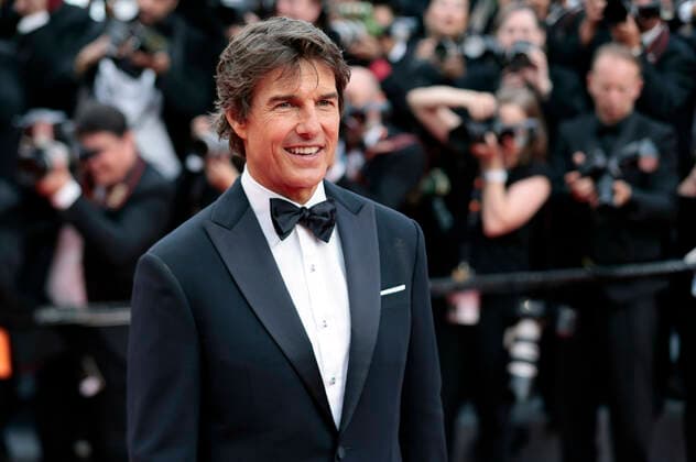 Tom Cruise at the premiere of the feature film Top Gun Maverick at the Festival de Cannes 2022 75 Cannes International Film Festival at the Palais des Festivals Cannes, 18 05 2022. Foto:xS.xGabschx xFuturexImage