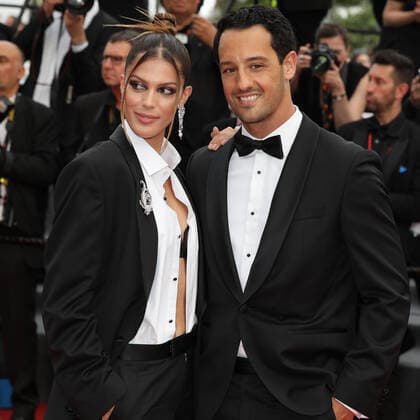 May 18, 2022, Cannes, Cote d Azur, France: IRIS MITTENAERE and boyfriend MATTHIEU DECLERCQ attend the Top Gun: Maverick screening during 75th annual Cannes Film Festival Cannes France - ZUMAc179 20220519_zep_c179_037 Copyright: xMickaelxChavetx