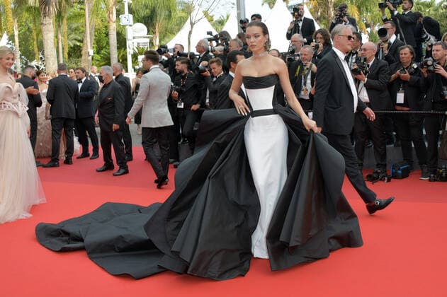 75th Cannes film festival 2022, Red carpet ™TopGun - Maverick™ . Pictured: Josephine Skriver  Copyright: xSimonexComi Cannesx2022x xipa-agx xVenezia2020x