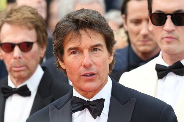 75th Cannes Film Festival 2022, red carpet Top Gun: Maverick Pictured: Tom Cruise  Copyright: xManuelexMangiarottix xipa-agencyx xVeneziax2020x