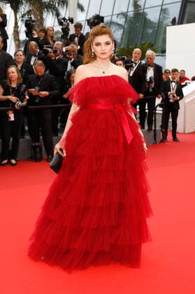 Blanca Blanco at the premiere of the feature film Top Gun Maverick at the Festival de Cannes 2022 75 Cannes International Film Festival at the Palais des Festivals Cannes, 18 05 2022. Foto:xD.xBedrosianx xFuturexImage