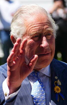 May 18, 2022, Ottawa, Ontario, Canada: Prince Charles visits Assumption Catholic School in Ottawa, while on their 2022 Royal Tour to Canada on Wednesday May 18, 2022. Ottawa Canada  - ZUMAc35_ 20220518_zaf_c35_092 Copyright: xSeanxKilpatrickx